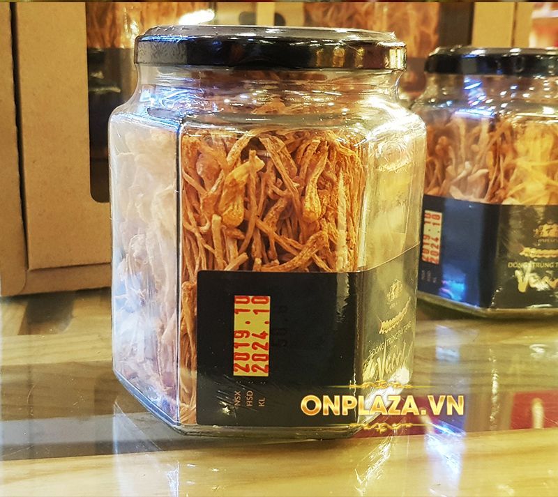 Nấm đông trùng hạ thảo Việt Nam sấy khô cao cấp hộp 100gr D205 6