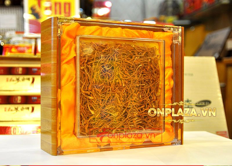 Nấm đông trùng hạ thảo khô cao cấp sản xuất tại Việt Nam hộp 500gr D207 1