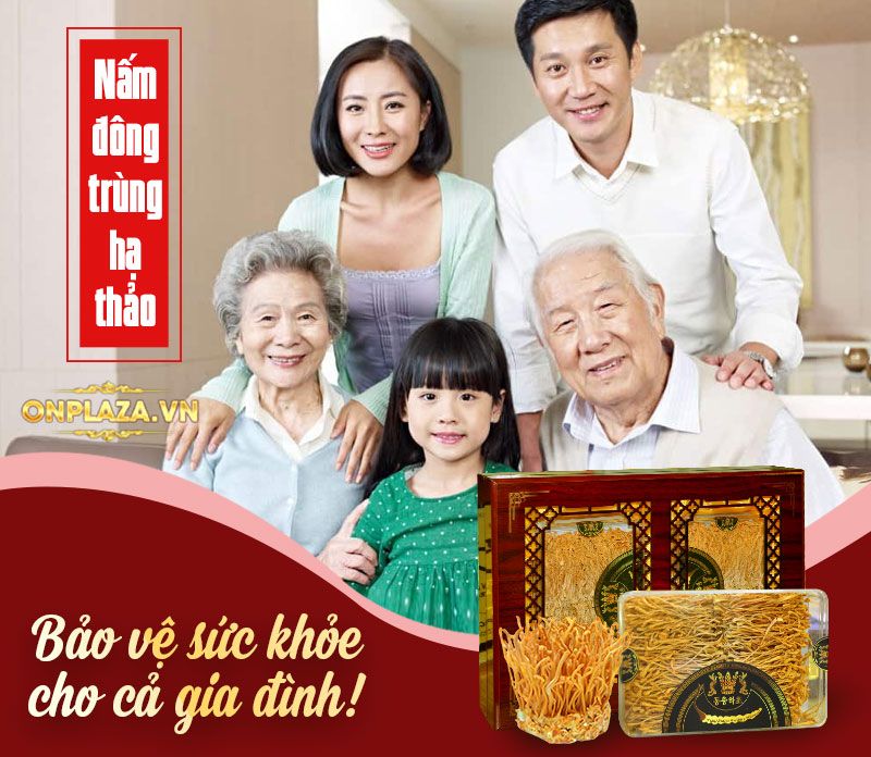 Nấm đông trùng hạ thảo Hàn Quốc cao cấp 180g mẫu mới nhất D227 1