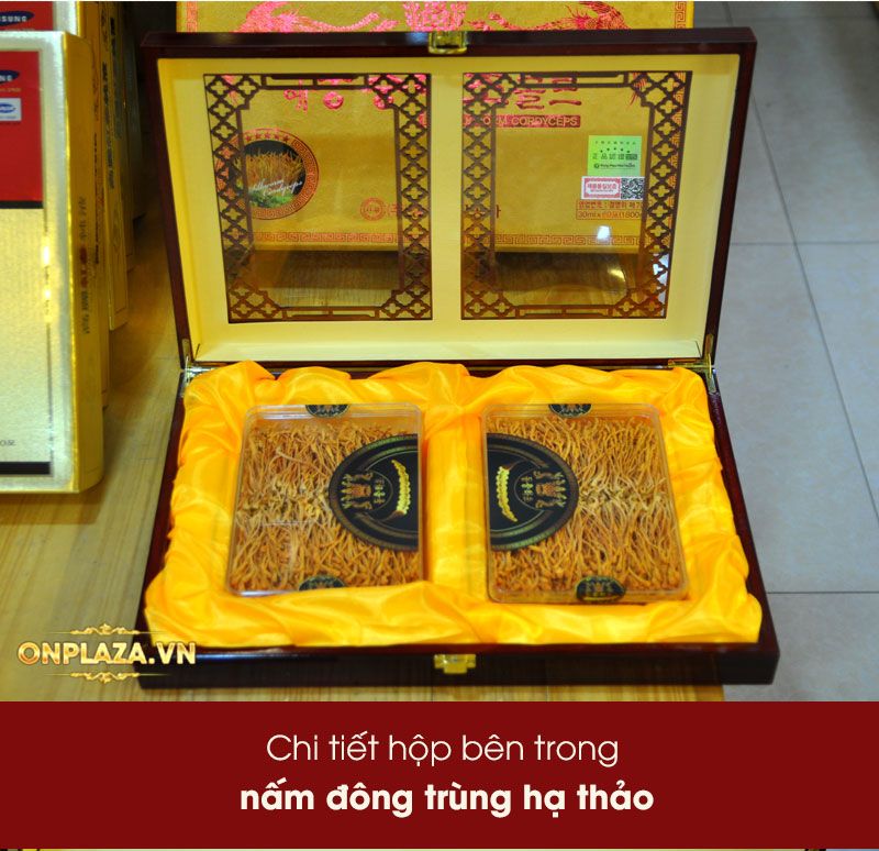 Nấm đông trùng hạ thảo Hàn Quốc cao cấp 180g mẫu mới nhất D227 3