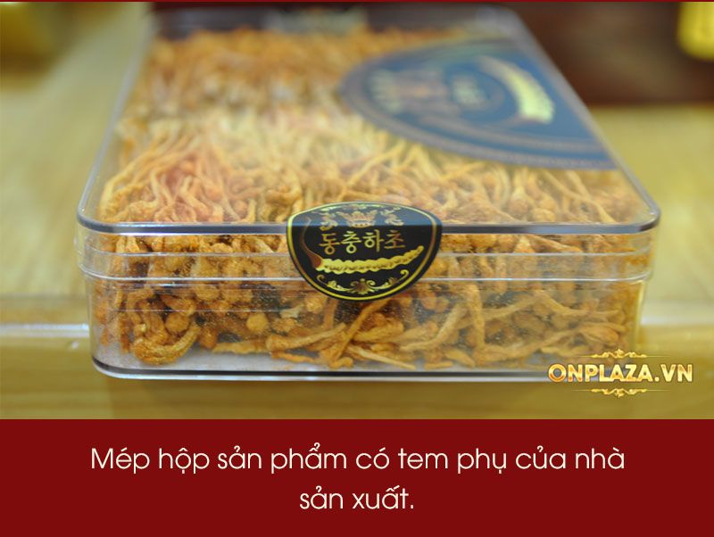 Nấm đông trùng hạ thảo Hàn Quốc cao cấp 180g mẫu mới nhất D227 7