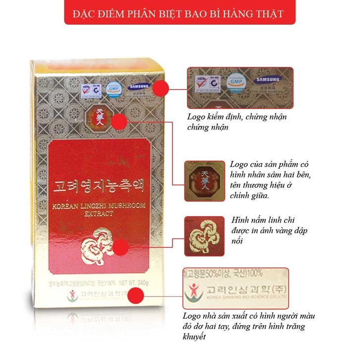 Cao linh chi núi tự nhiên Hàn Quốc cao cấp L028 a2