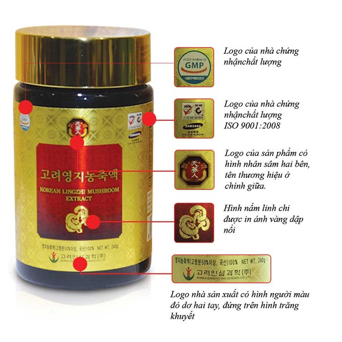 Cao linh chi núi tự nhiên Hàn Quốc cao cấp L028-a3