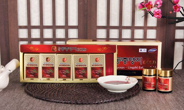 POCHEON Cao linh chi đông trùng Hàn Quốc cao cấp hộp 5 lọ L291 1