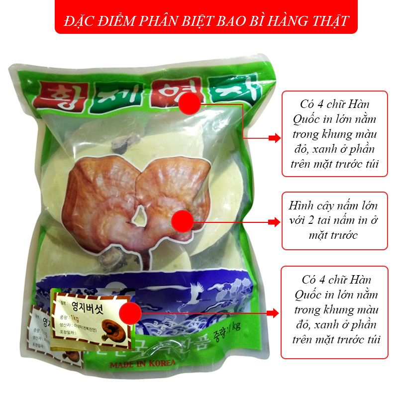 Nấm linh chi vàng thượng hạng đặc biệt dạng túi L038 2
