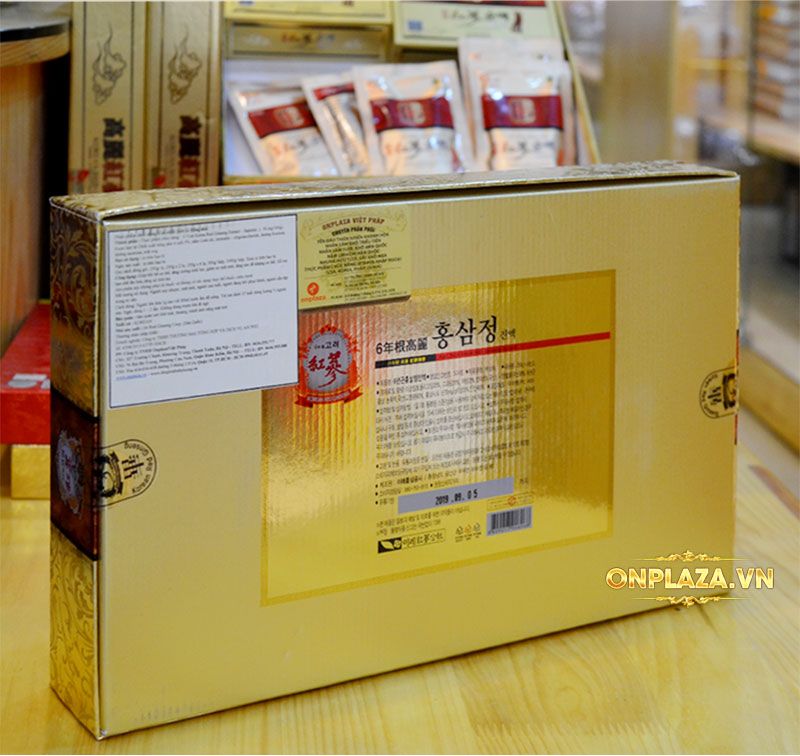 Cao hồng sâm Hanil Hàn Quốc cao cấp loại hộp 4 lọ NS033 13