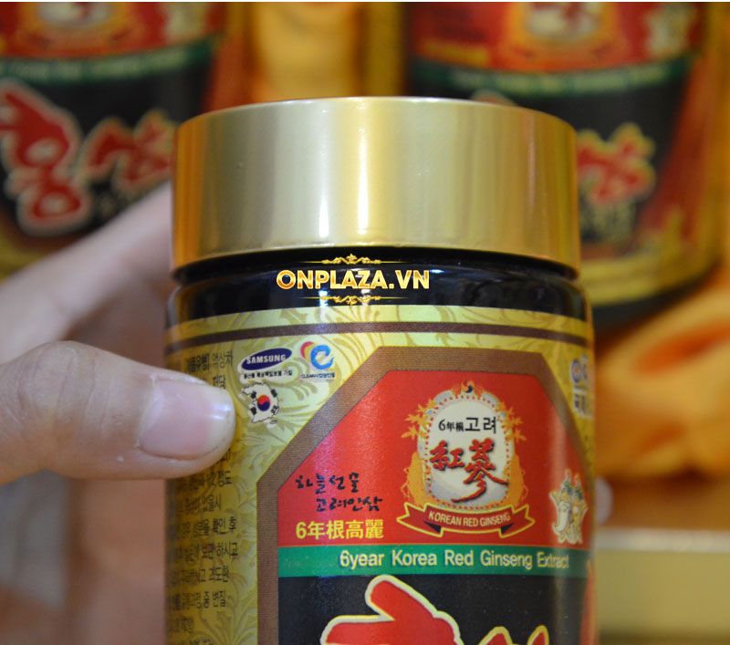 Cao hồng sâm Hanil Hàn Quốc cao cấp loại hộp 4 lọ NS033 17