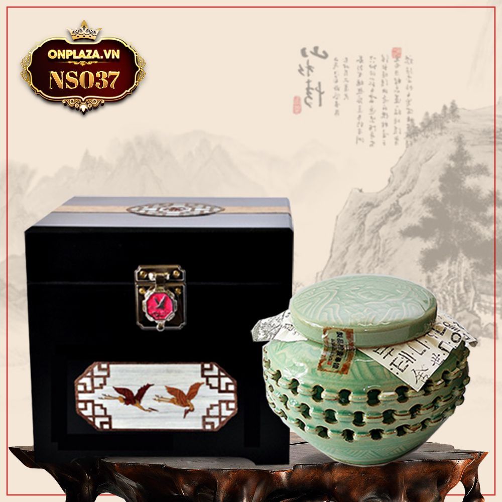 Cao Hoàng Đế đặc biệt loại 500g/hộp màu xanh ngọc NS037