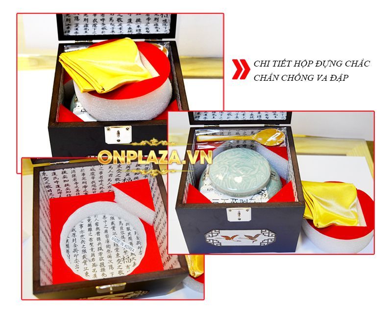 Cao Hoàng Đế đặc biệt loại 500g/hộp màu xanh ngọc NS037 2