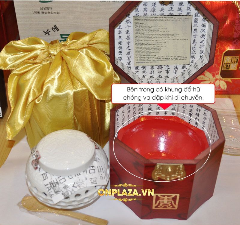 Cao Hoàng Hậu đặc biệt loại 500g hộp màu nâu NS038 2