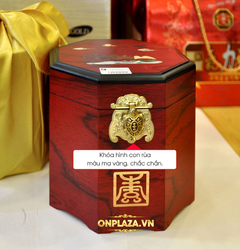 Cao Hoàng Hậu đặc biệt loại 500g hộp màu nâu NS038 3