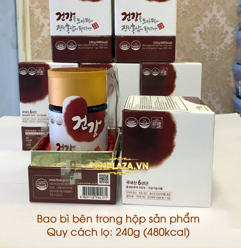 Cao hồng sâm nguyên chất 6 năm tuổi Du Ham NS039 7