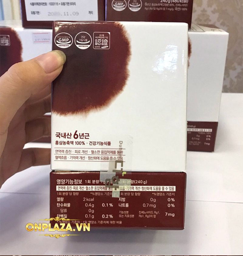 Cao hồng sâm nguyên chất 6 năm tuổi Du Ham NS039 14