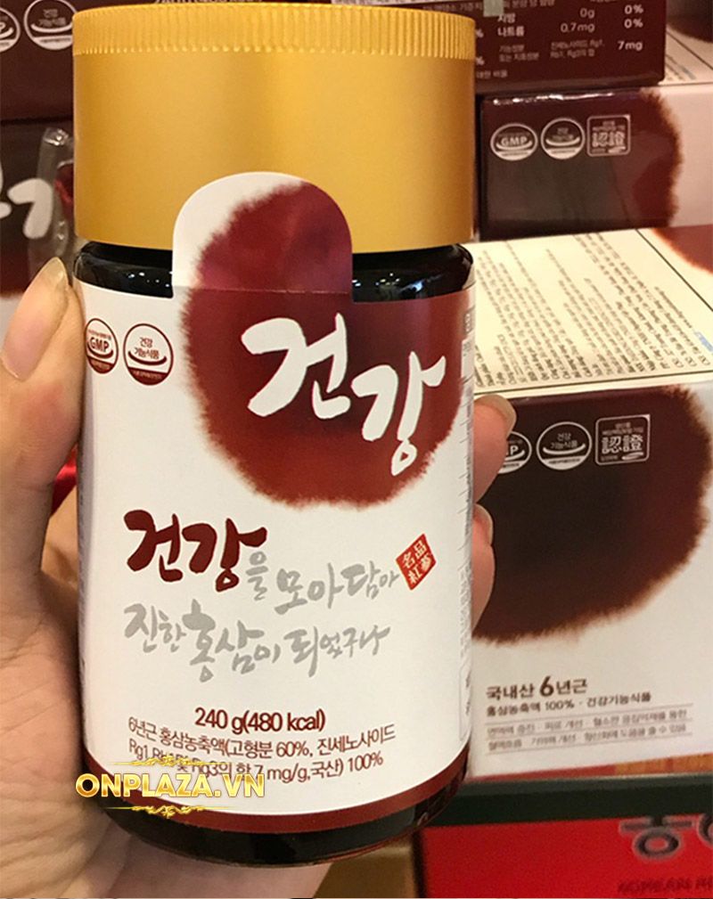 Cao hồng sâm nguyên chất 6 năm tuổi Du Ham NS039 15