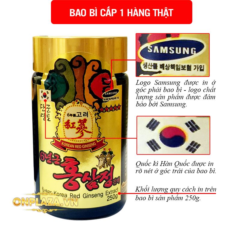 Cao hồng sâm Hàn Quốc 2 lọ hộp gỗ NS206 5