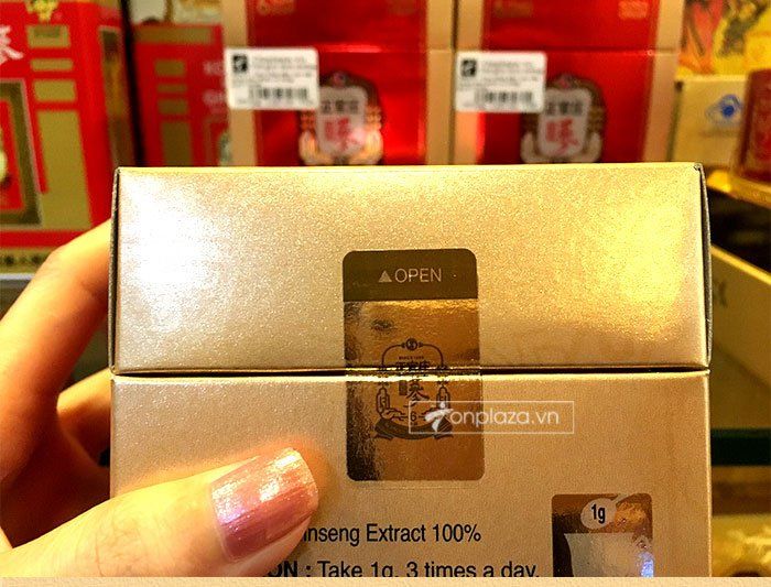Hộp quà biếu cao hồng sâm cao cấp chính phủ KGC lọ 240g  NS450 7