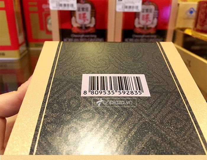 Hộp quà biếu cao hồng sâm cao cấp chính phủ KGC lọ 240g  NS450 8
