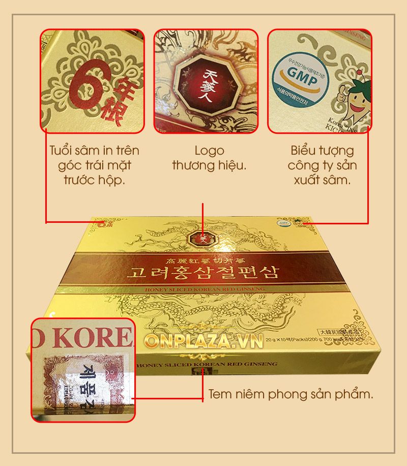 Hồng sâm thái lát tẩm mật ong 6 năm tuổi cao cấp Bio Apgold Hàn Quốc NS030 2