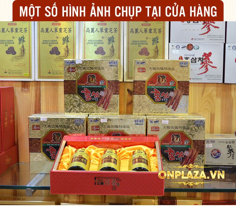  Cao hồng sâm Hàn Quốc cao cấp 6 năm tuổi hộp 2 lọ NS035 12