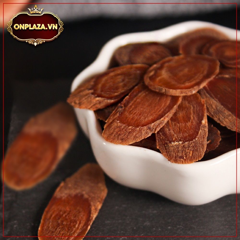 Hồng sâm lát không đường nguyên chất cao cấp  