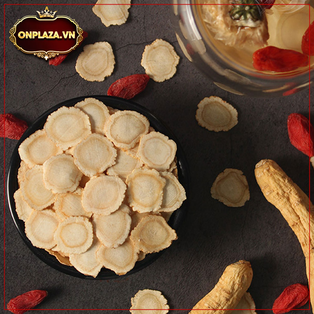 Sâm khô thái lát thượng hạng miếng lớn 