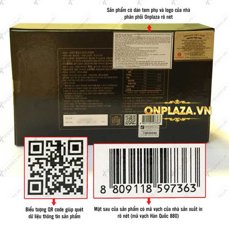 Nước hồng sâm Daedong thượng hạng hộp 30 gói 2