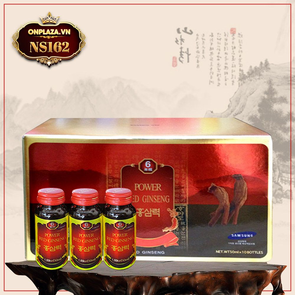 Nước hồng sâm Hàn Quốc cô đặc hộp 10 chai NS162