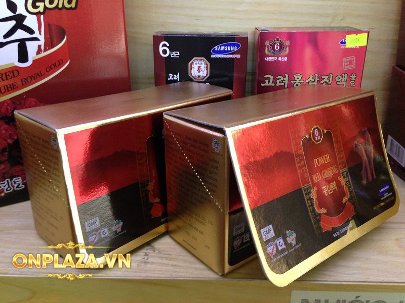 Nước hồng sâm Hàn Quốc cô đặc hộp 10 chai NS162 1