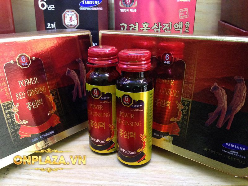Nước hồng sâm Hàn Quốc cô đặc hộp 10 chai NS162 2