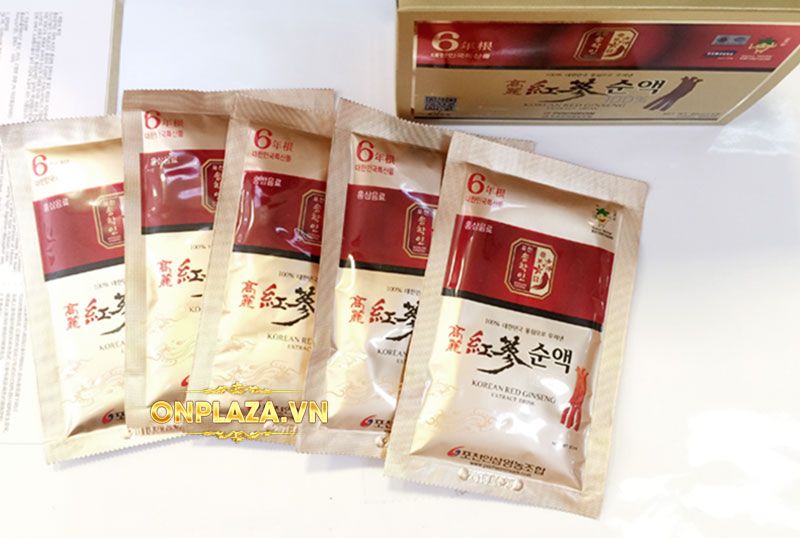 POCHEON nước hồng sâm cao ly nguyên chất 80ml30 gói NS223 5