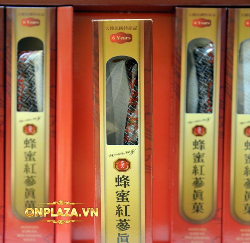 Sâm nguyên củ Hàn Quốc tẩm mật ong 200g (8 củ) NS090 5