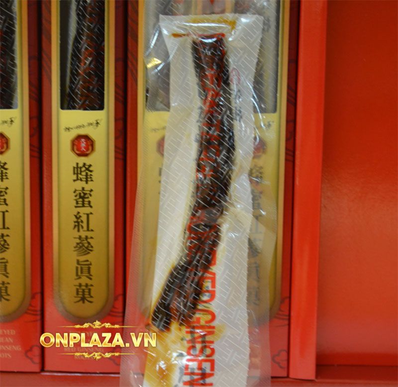 Sâm nguyên củ Hàn Quốc tẩm mật ong 200g (8 củ) NS090 6