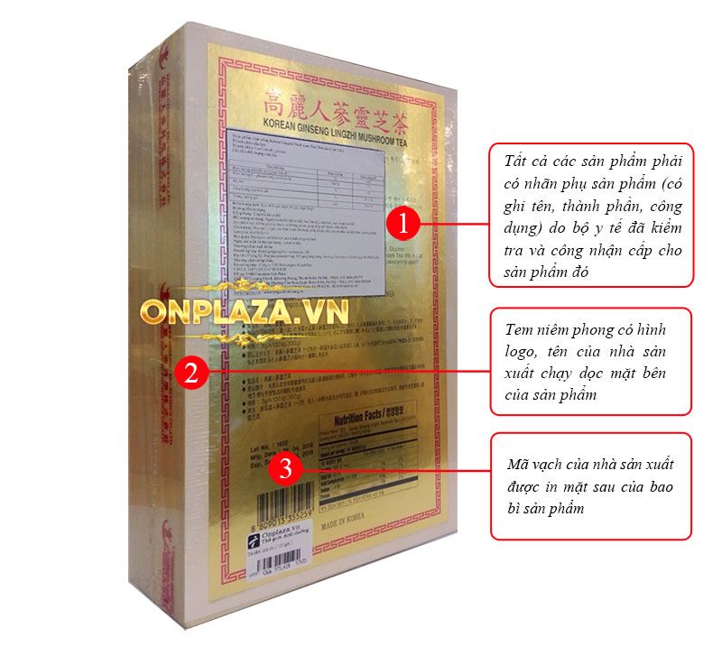 rà nhân sâm linh chi cao cấp nhập khẩu Hàn Quốc NS087 2