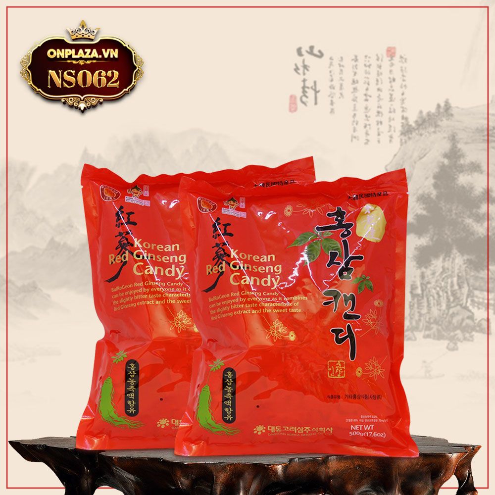 Kẹo hồng sâm Hàn Quốc cao cấp 300gr NS062