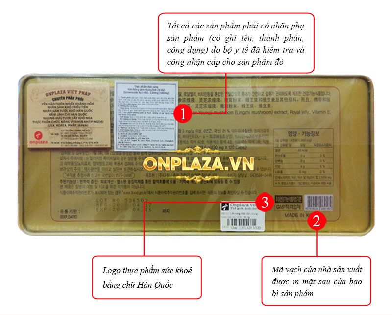 Viên nang nhân sâm linh chi cao cấp hộp 120 viên NS101 2