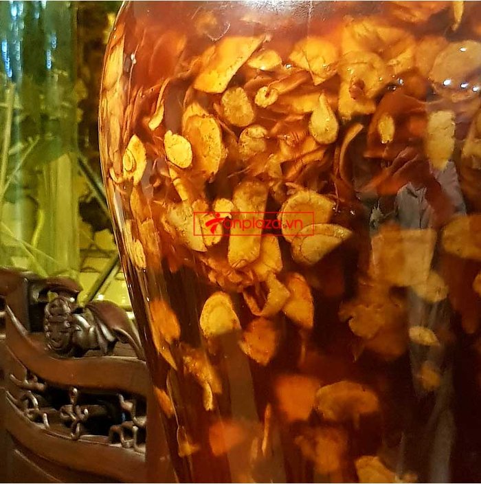 Sâm Ngọc Linh thái lát ngâm mật ong bình 17 lít NS418 3