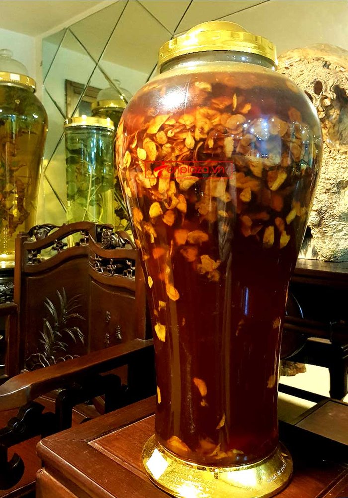 Sâm Ngọc Linh thái lát ngâm mật ong bình 17 lít NS418 4