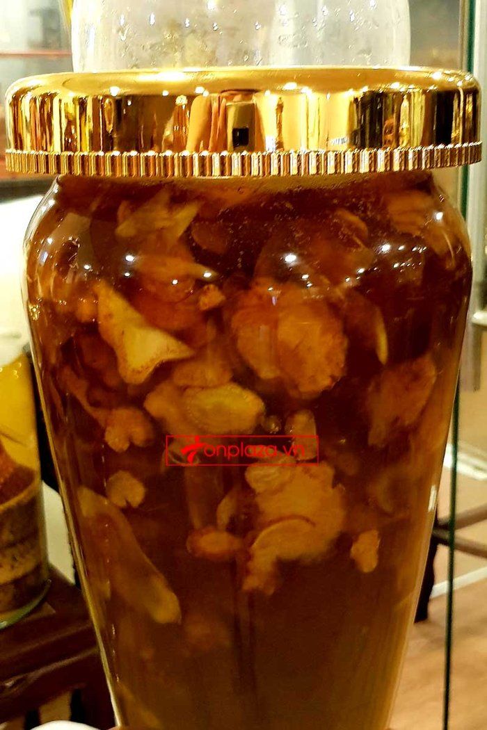 một số hình ảnh về bình sâm ngọc linh ngâm mật ong tại Onplaza 2