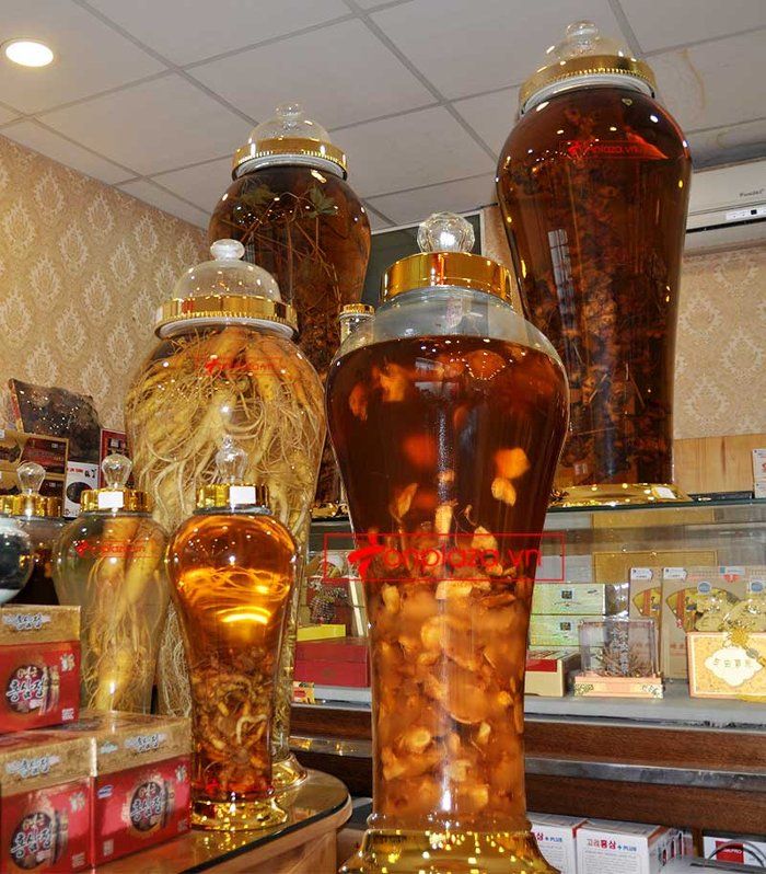 một số hình ảnh về bình sâm ngọc linh ngâm mật ong tại Onplaza 4