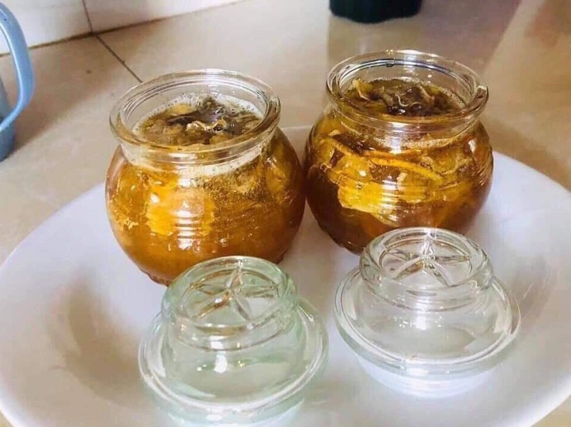 Sâm ngọc linh ngâm mật ong