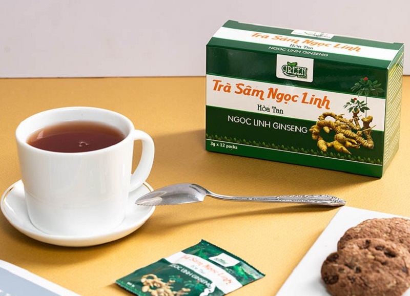 Trà sâm ngọc linh dạng bột hòa tan