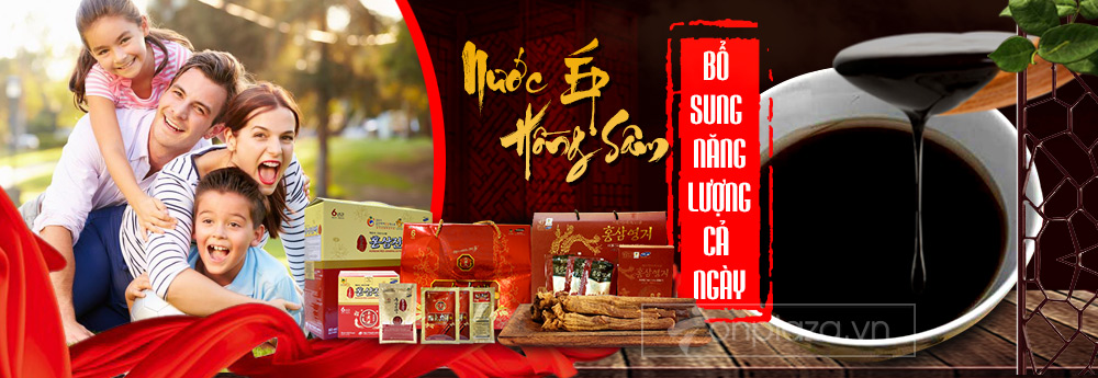 Nước ép hồng sâm bổ sung năng lượng cả ngày