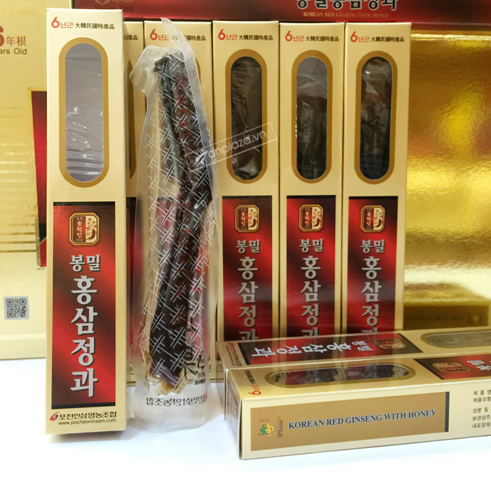 POCHEON Sâm thái lát tẩm mật ong 200g