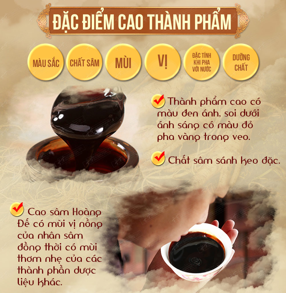 Hộp quà biếu cao hồng sâm hoàng đế đặc biệt 500gr NS037
