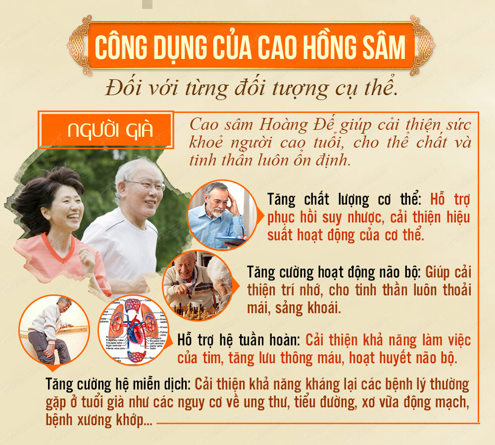Hộp quà biếu cao hồng sâm hoàng đế đặc biệt 500gr NS037