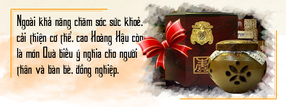 Hộp quà biếu Cao hồng sâm hoàng hậu loại đặc biệt NS038