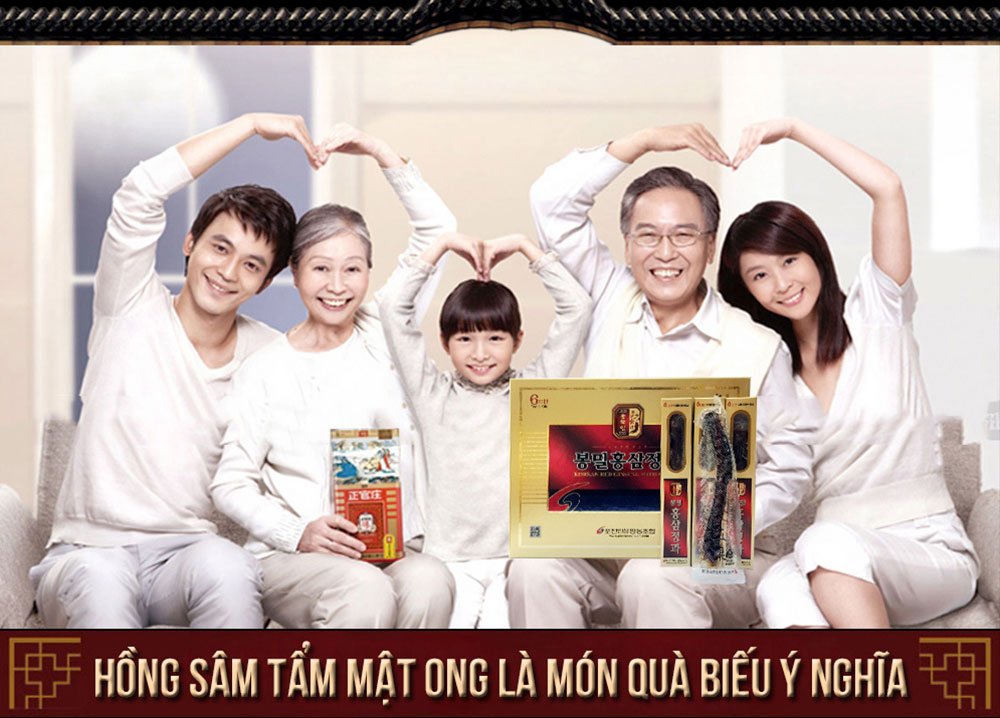 Hồng sâm tẩm mật ong Hàn Quốc