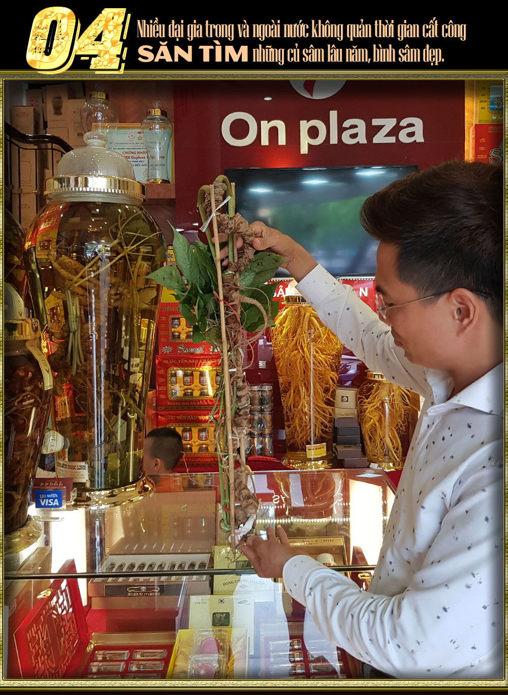 Sâm ngọc linh ngâm mật ong