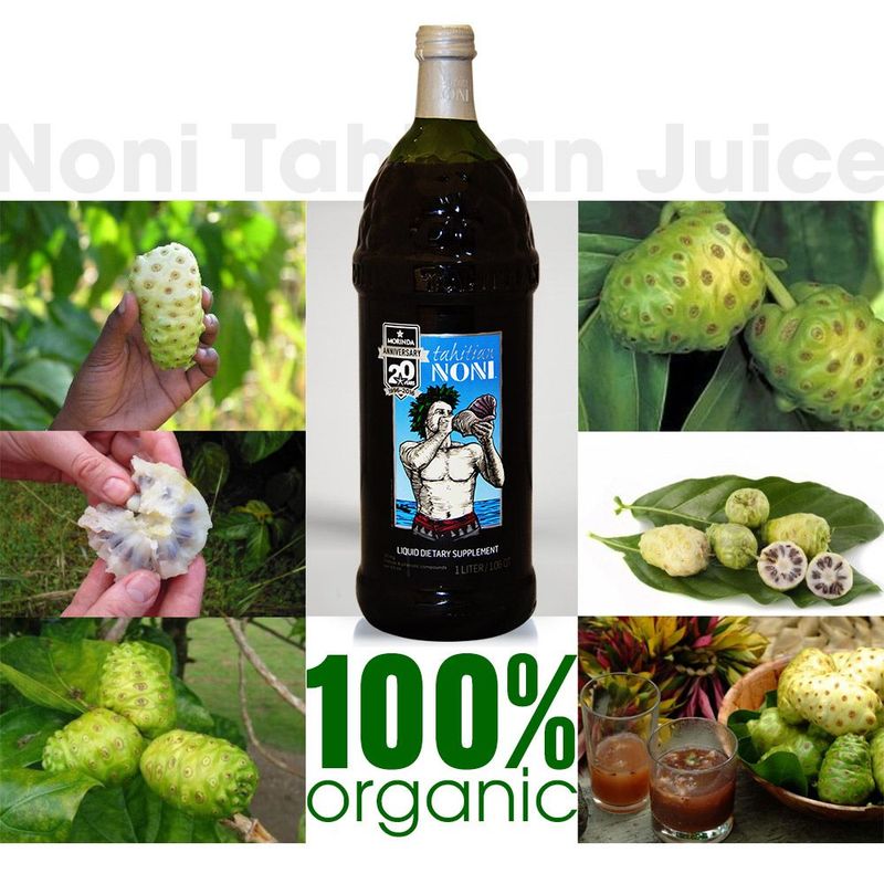 Nước Noni truyền thống Juice được làm 100% từ trái nhàu