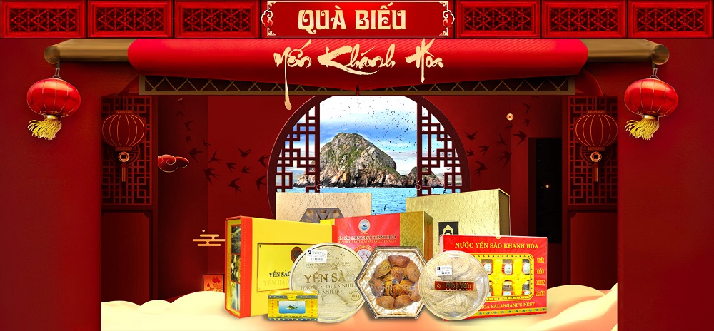 Quà biếu yến khánh hòa